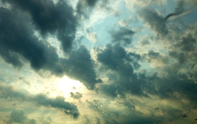 Sunshine on a cloudy day