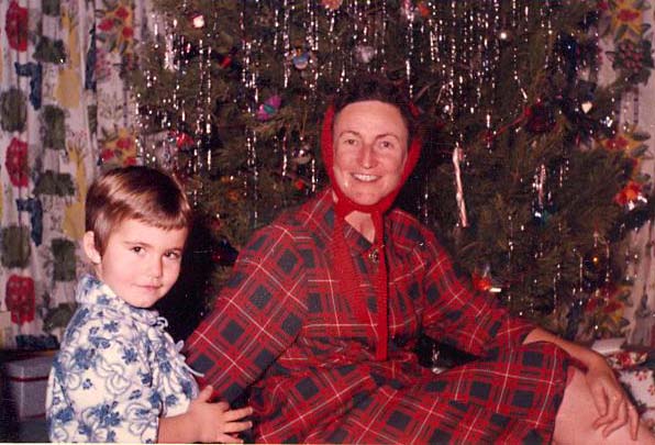 1962 Diane and Ruth Christmas