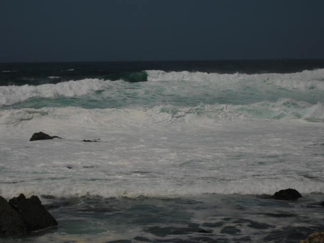 Crashing waves of love 17 Mile Drive - California